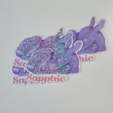 Sapphic Sticker