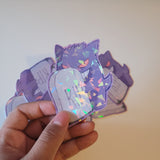 Gengar Tombstone Sticker