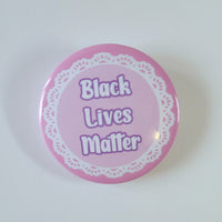 "BLM in Lace" Button
